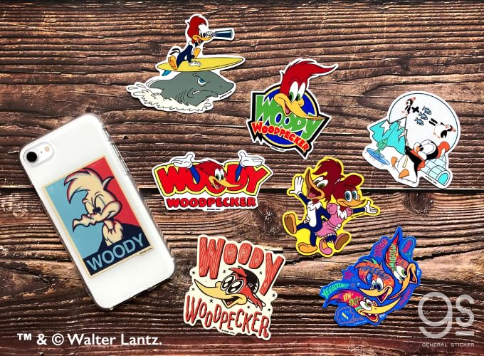 Amazon | ウッドペッカー ダイカットステッカー チリー・ウィリー